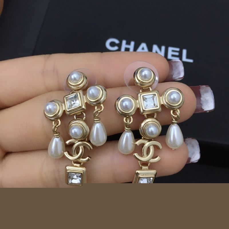 Ch*el earrings